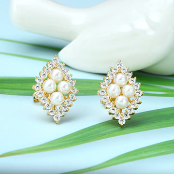 Jolics light luxury jewelry 925 silver natural pearl earrings high quality temperament new style earrings