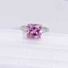 6.0 CT Princess Cut Pink Stone Ring - jolics