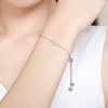 925 Sterling Silver Adjustable Finger Chain Bracelet Ring - jolics