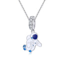 Astronaut 925 Sterling Silver Dangle Charm - jolics