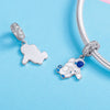 Astronaut 925 Sterling Silver Dangle Charm - jolics