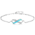 Blue Infinity Simple Bracelet - jolics