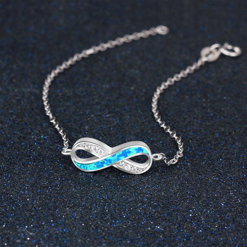 Blue Infinity Simple Bracelet - jolics