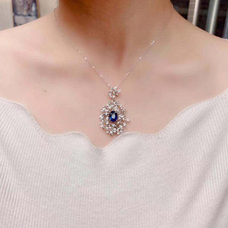 Blue Stone Luxury Necklace - jolics