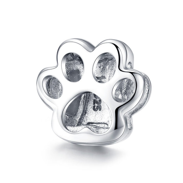 Cat Paw 925 Sterling Silver Clip Charm - jolics