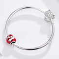 Childhood Sweetheart Heart Shape 925 Sterling Silver Bead Charm - jolics