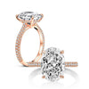 Classic 4.5CT Oval Cut Ring - jolics