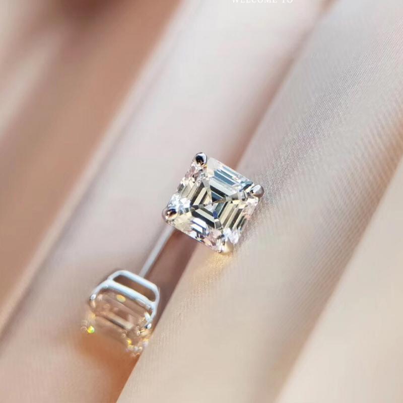 Classic Asscher Cut Earrings - jolics