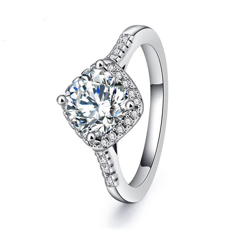 Classic Cushion Cut Halo Ring - jolics