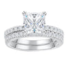 Classic Princess Cut Wedding Set - jolics