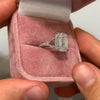 Classical Emerald Cut With "Y" Shape Ring - jolics