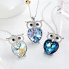 Cute Owl Pendant Necklace - jolics