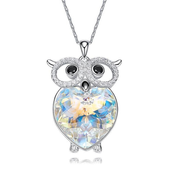 Cute Owl Pendant Necklace - jolics