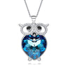 Cute Owl Pendant Necklace - jolics