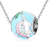 Dinosaur Island 925 Sterling Silver Bead Charm - jolics