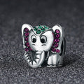 Elephant 925 Sterling Silver Bead Charm - jolics