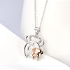 Elephant Rose Gold Pendant Necklace - jolics