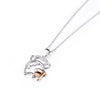 Elephant Rose Gold Pendant Necklace - jolics