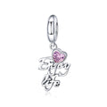 Enjoy Life 925 Sterling Silver Dangle Charm - jolics