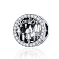 Family 925 Sterling Silver Bead Charm - jolics