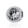 Family 925 Sterling Silver Bead Charm - jolics