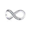 Family Forever-Infinity 925 Sterling Silver Charm - jolics