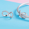 Family Forever-Infinity 925 Sterling Silver Charm - jolics