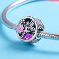 Flower Fairy 925 Sterling Silver Bead Charm - jolics