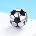 Football 925 Sterling Silver Charm - jolics