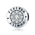 Forever Family 925 Sterling Silver Bead Charm - jolics