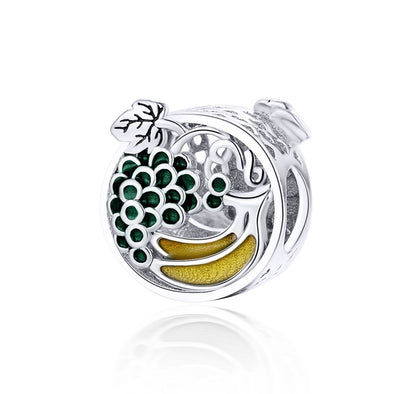 Fruits 925 Sterling Silver Bead Charm - jolics