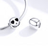 Halloween Scary Face 925 Sterling Silver Charm - jolics