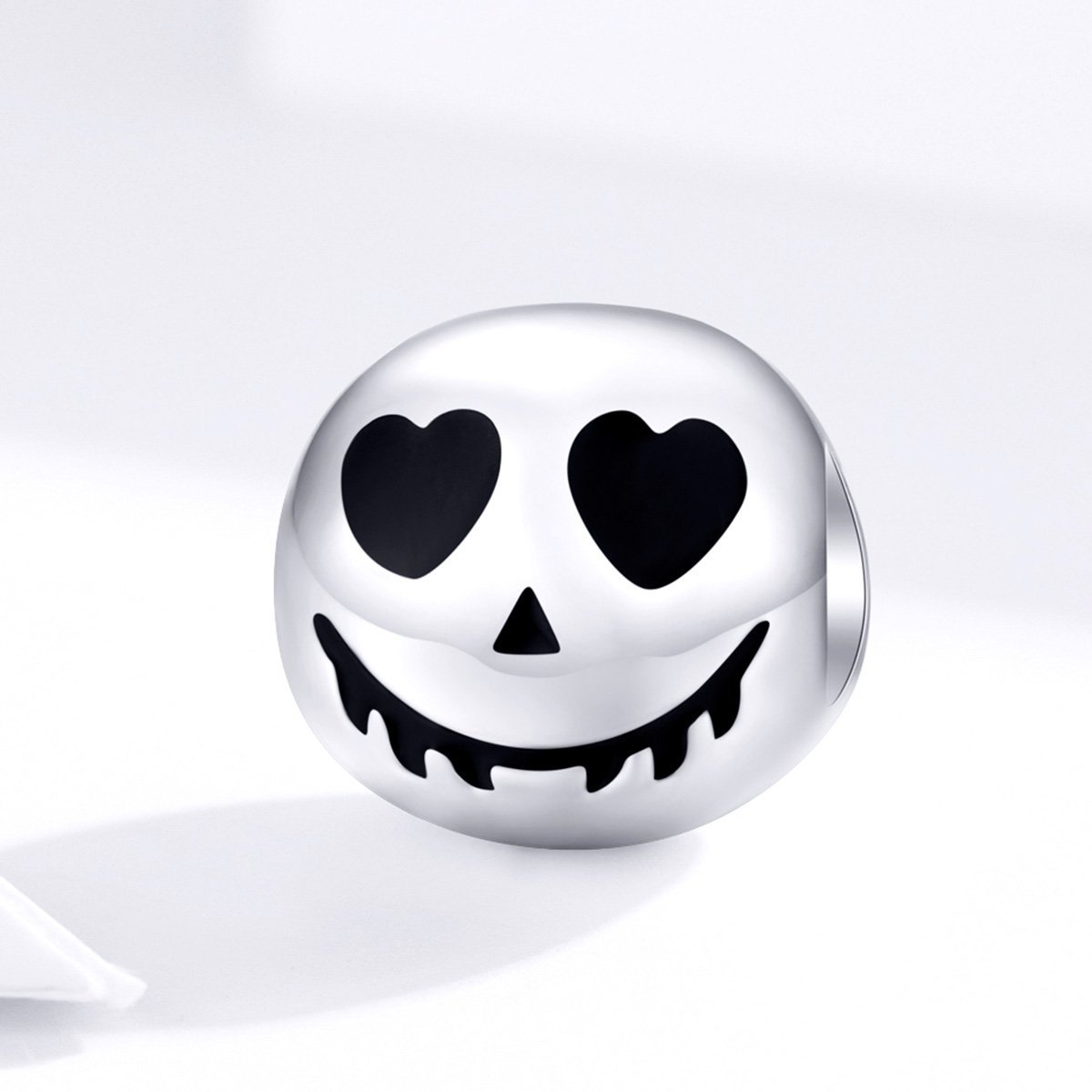 Halloween Scary Face 925 Sterling Silver Charm - jolics