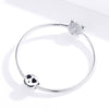 Halloween Scary Face 925 Sterling Silver Charm - jolics