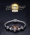 Halloween Skull with Envy Clown 925 Sterling Silver Bead Charm - jolics