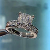 Handmade 4.0CT Cushion Cut Engagement Ring - jolics