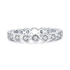 Handmade Comfort Fit Sterling Silver Eternity Ring - jolics