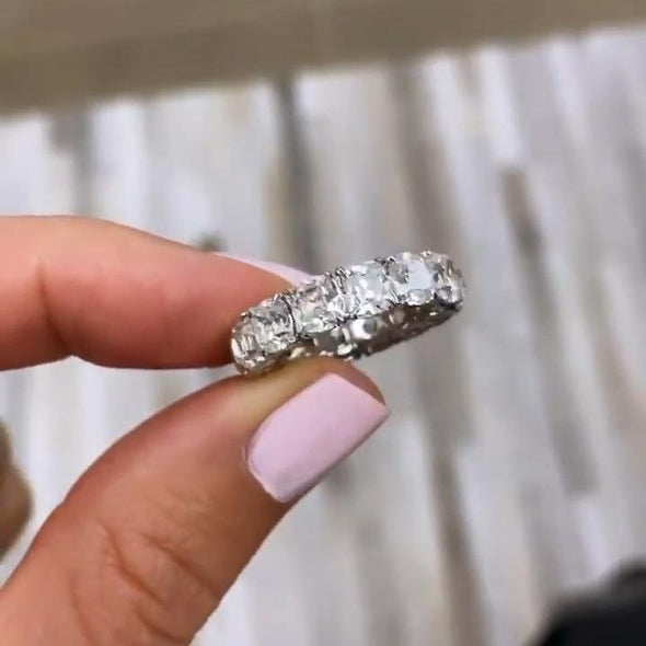 Handmade Cushion Cut Party Band - jolics