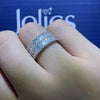 Handmade Glamorous 925 Sterling Silver Band - jolics