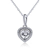 Heart 925 Sterling Silver Dangle Charm - jolics