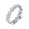 Heart Design Stacking Band - jolics