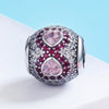 Infinity Hearts 925 Sterling Silver Pavé Charm - jolics