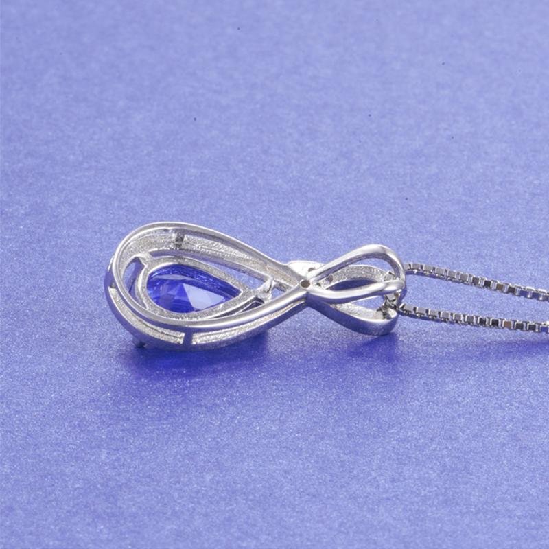 Infinity Pendant Sterling Silver Necklace - jolics