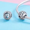 Initial Letter A-Z 925 Sterling Silver Charms for Bracelet - jolics