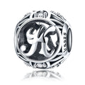 Initial Letter A-Z 925 Sterling Silver Charms for Bracelet - jolics