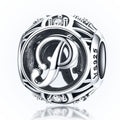 Initial Letter A-Z 925 Sterling Silver Charms for Bracelet - jolics