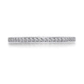 Jolics Half Eternity Sterling Silver Stackable Band - jolics