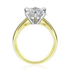 Jolics Handmade 1.5 CT Classic Round Cut Solitaire Engagement Ring - jolics