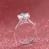 Jolics Handmade 1.5 CT Classic Round Cut Solitaire Engagement Ring - jolics