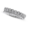 Jolics Honeycomb Rope Sterling Silver Ring Set - jolics